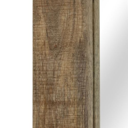 Огледало, мангово дърво масив, 50x110 см