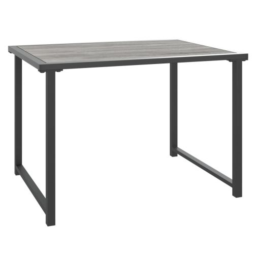Градинска маса антрацит 55x40x37 cм стомана