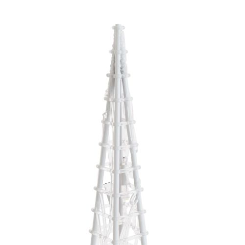 Комплект декорация LED конуси, син, 30/45/60 см, акрил