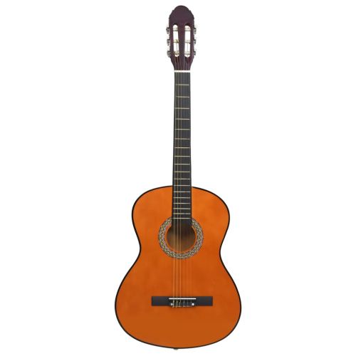 Класическа китара за начинаещи с калъф, 4/4, 39"
