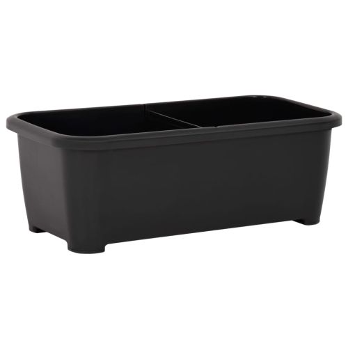 Повдигната леха 77x38,7x82 см PP