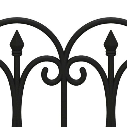 Кантове за тревни площи, 17 бр, черни, 10 м, PP