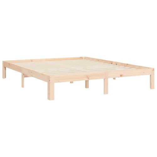 Рамка за легло с табла King Size масивно дърво