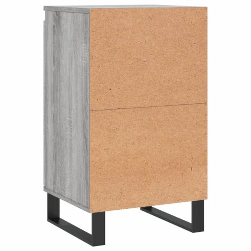 Бюфет сив сонома 40x35x70 см инженерно дърво