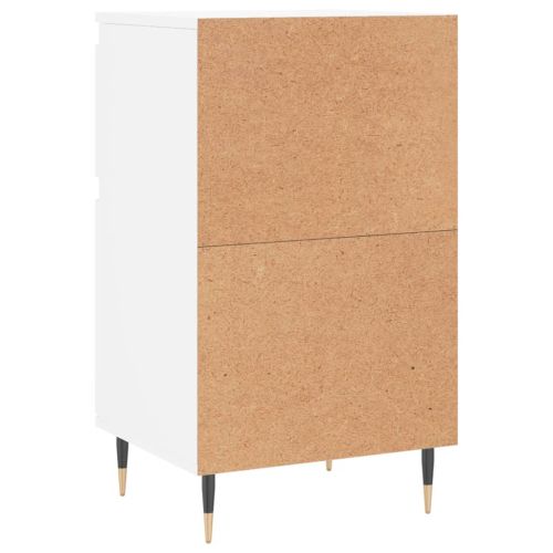 Бюфет бял 40x35x70 см инженерно дърво