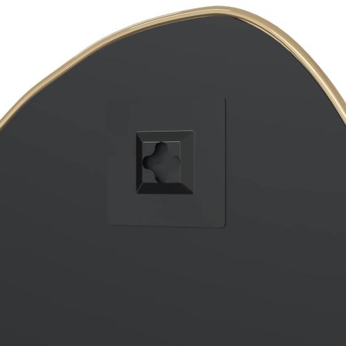 Стенно огледало злато 60x50 см