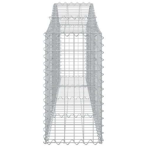 Габионни кошници арка 3 бр 200x30x60/80 см поцинковано желязо