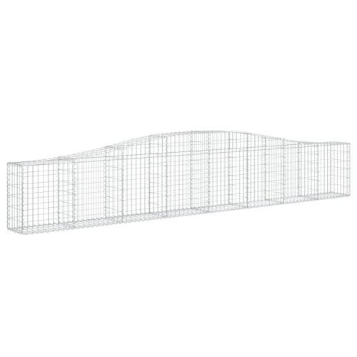 Габионни кошници арка 6 бр 400x30x60/80 см поцинковано желязо