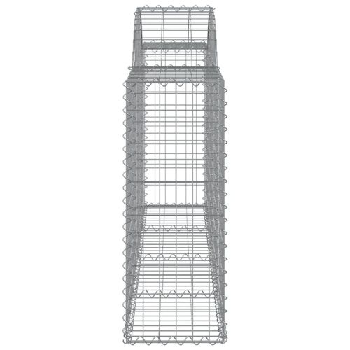 Габионни кошници арка 13 бр 200x30x80/100 см поцинковано желязо