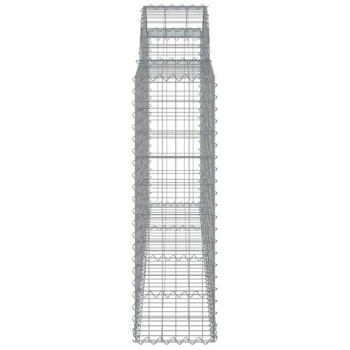 Габионни кошници арка 6 бр 200x30x100/120 см поцинковано желязо