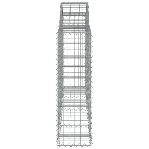 Габионни кошници арка 8 бр 200x30x100/120 см поцинковано желязо