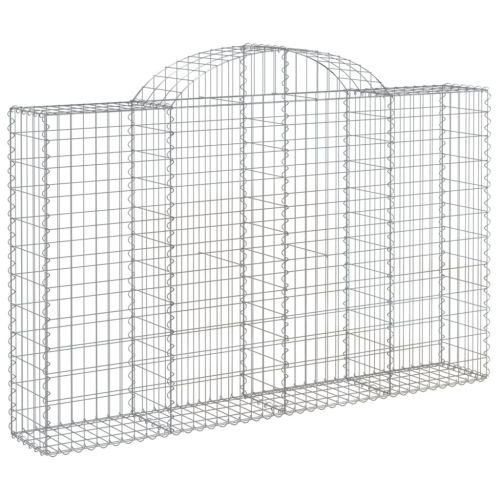 Габионни кошници арка 6 бр 200x30x120/140см поцинковано желязо