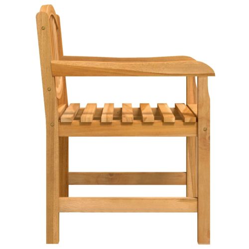 Градински столове, 8 бр, 58x59x88 см, тиково дърво масив