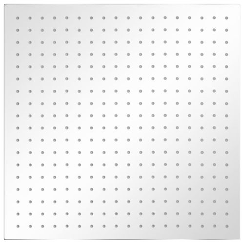 Душ пити от неръждаема стомана, 2 бр, 50x50 cм
