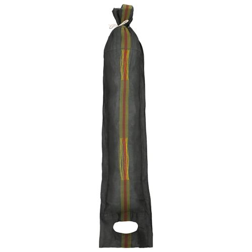 Пясъчни торби, 10 бр, тъмнозелени, 103x25 см, HDPE