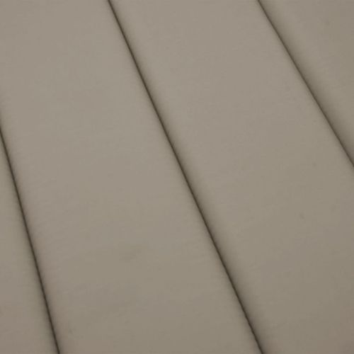 Шалте за шезлонг, таупе, 200x70x3 см, Оксфорд плат