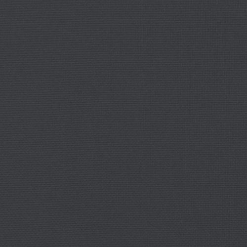 Шалте за шезлонг, черно, 200x50x3 см, Оксфорд плат