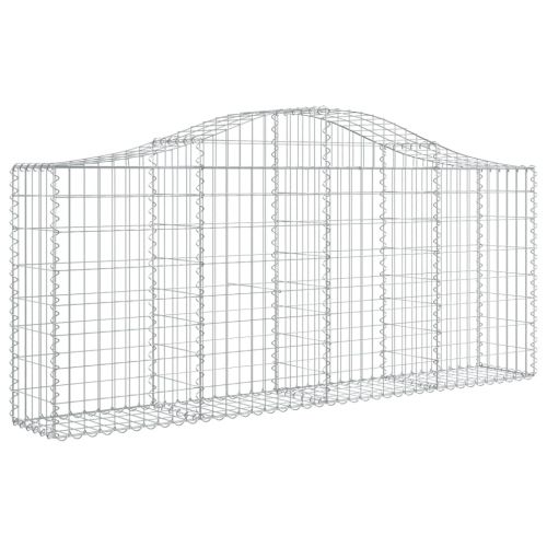Габионни кошници арка 13 бр 200x30x80/100 см поцинковано желязо