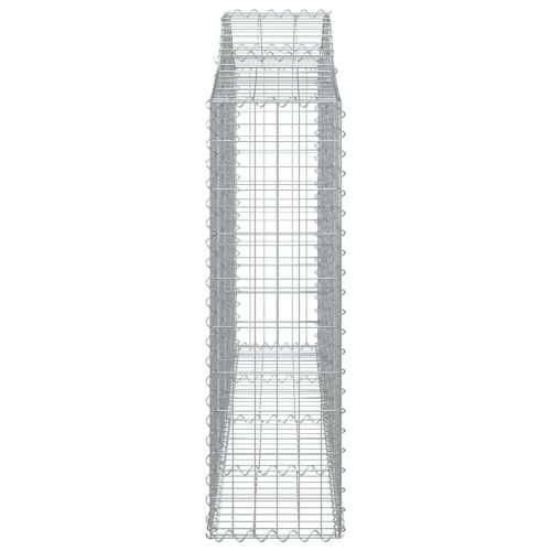 Габионни кошници арка 8 бр 200x30x100/120 см поцинковано желязо
