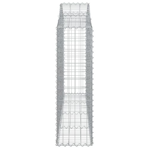 Габионни кошници арка 15 бр 200x30x100/120см поцинковано желязо