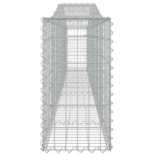 Габионни кошници арка 3 бр 400x30x60/80 см поцинковано желязо