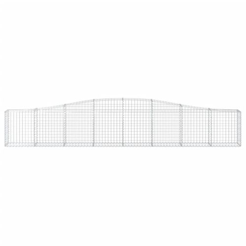 Габионни кошници арка 5 бр 400x30x60/80 см поцинковано желязо
