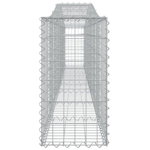 Габионни кошници арка 5 бр 400x30x60/80 см поцинковано желязо