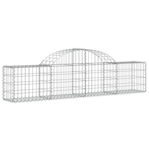 Габионни кошници арка 18 бр 200x30x40/60 см поцинковано желязо