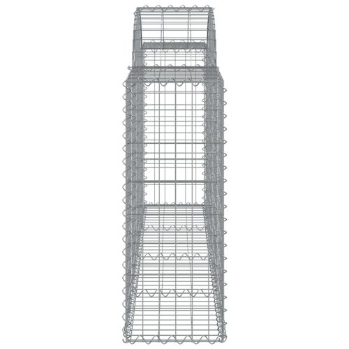 Габионни кошници арка 40 бр 200x30x80/100 см поцинковано желязо