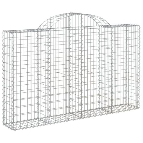 Габионни кошници арка 10 бр 200x30x120/140см поцинковано желязо