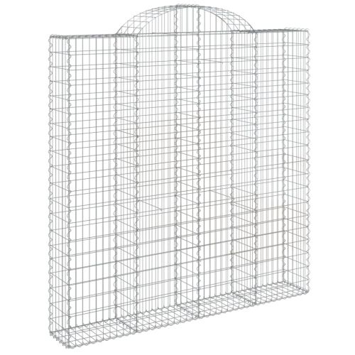 Габионни кошници арка 4 бр 200x30x200/220 см поцинковано желязо