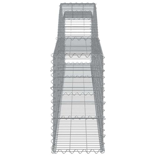 Габионни кошници арка 4 бр 400x30x60/80 см поцинковано желязо