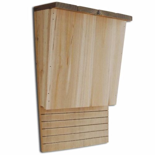 276009 Bat Houses 4 pcs 22x12x34 cm Wood (2x41293)