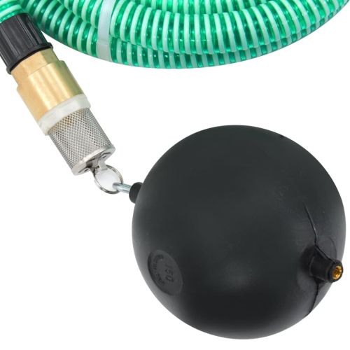 Смукателен маркуч с месингови съединители 1,1" 10 м PVC