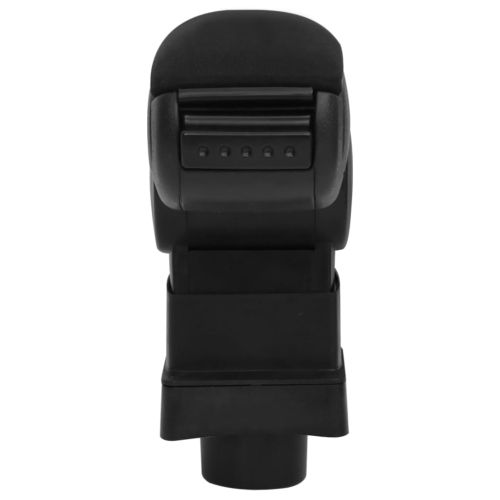 Подлакътник за кола черен 13x31,5x(29-51) см ABS