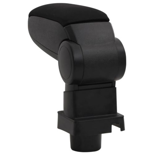Подлакътник за кола черен 13x31,5x(29-51) см ABS