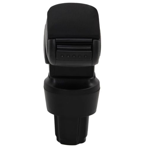 Подлакътник за кола черен 13x33x(33-49) см ABS