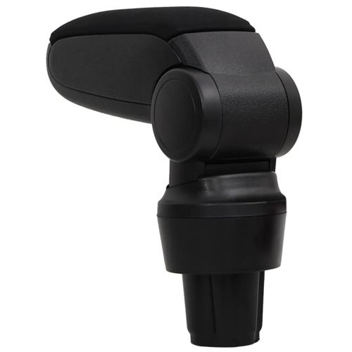 Подлакътник за кола черен 13x33x(33-49) см ABS