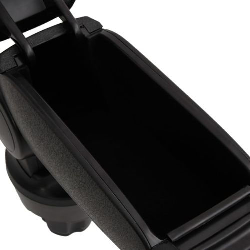 Подлакътник за кола черен 13x33x(33-49) см ABS
