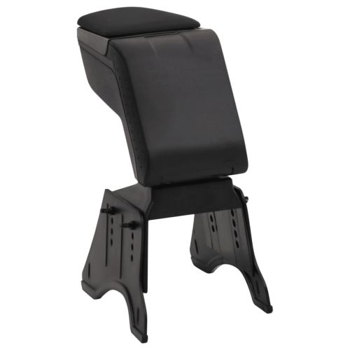 Подлакътник за кола универсален черен 14x30x(32-48,5) см ABS