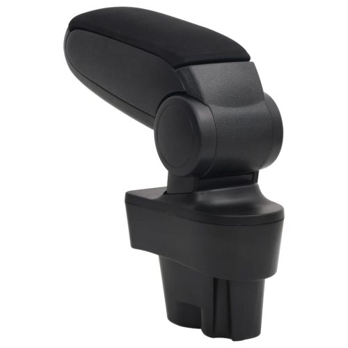 Подлакътник за кола черен 12x36x(33,5-48) см ABS