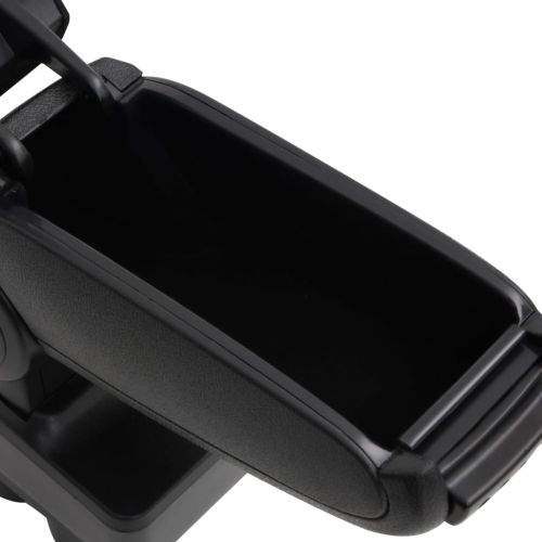 Подлакътник за кола черен 12x36x(33,5-48) см ABS