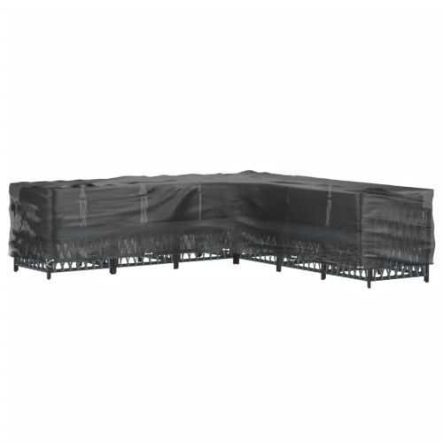 Покривало за ъглови градински мебели 20 капси 300x300x90 см