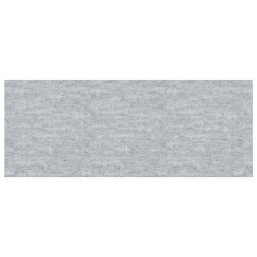 Окачен стенен рафт, бетонно сив, 60x23,5x3,8 см, МДФ