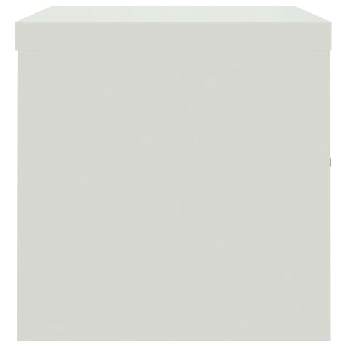 Шкаф за папки светлосив 90x40x40 см стомана