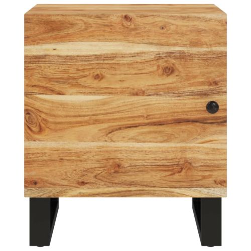 Нощно шкафче 40x33x46 см масивна акация