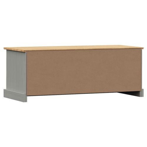 ТВ шкаф "VIGO" сив 106x40x40 см бор масив