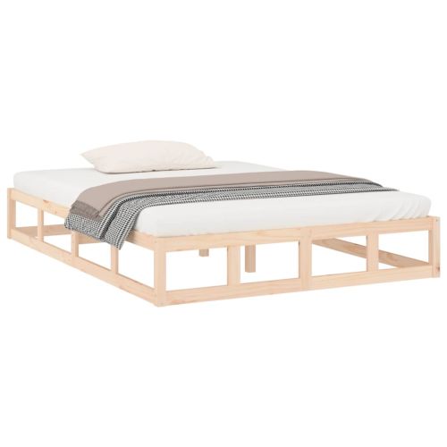 рамка за легло 150x200 см King Size масивно дърво