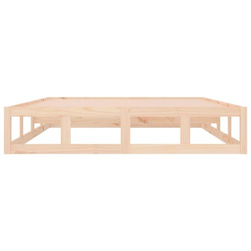 рамка за легло 150x200 см King Size масивно дърво