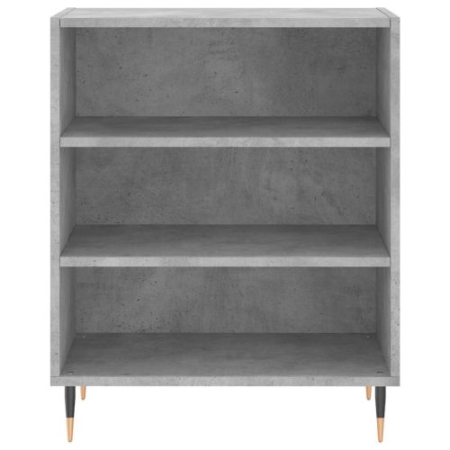 Бюфет бетонно сив 57x35x70 см инженерно дърво